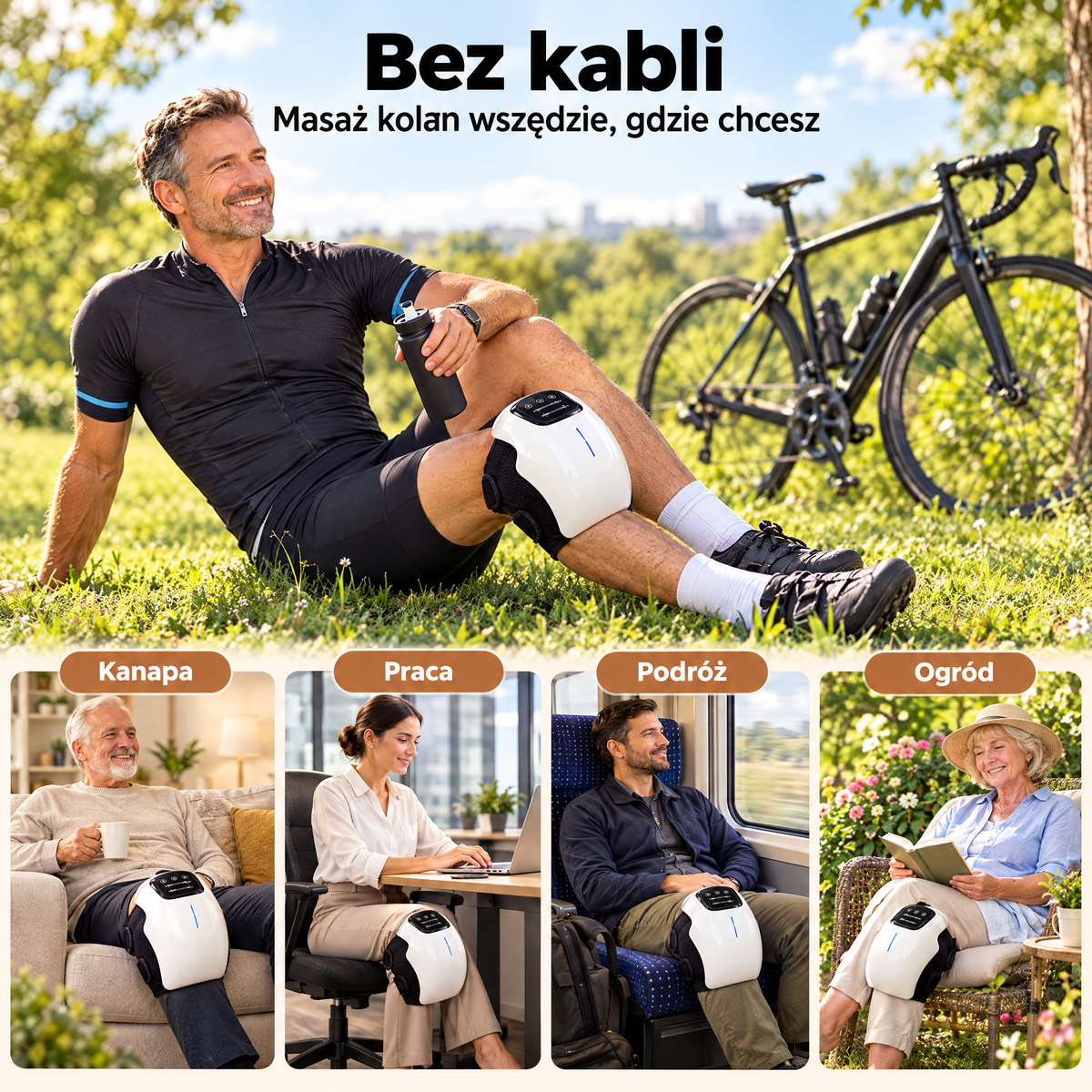Twoje kolana zasługują na chwilę ulgi